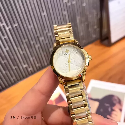 Gucci Watches In Gold #1342844 $32.00 USD, Wholesale Replica Gucci Watches