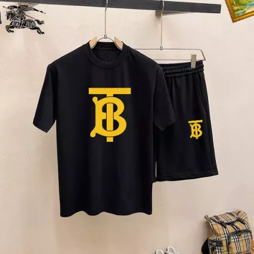 Burberry Tracksuits Short Sleeved For Men #1343124 $48.00 USD, Wholesale Replica Burberry Tracksuits