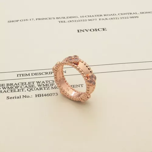 Van Cleef &amp; Arpels Rings In Rose Gold For Women #1344162 $32.00 USD, Wholesale Replica Van Cleef &amp; Arpels Rings