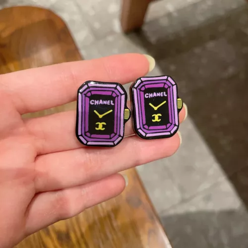 Replica Chanel Earrings For Women #1344710 $29.00 USD for Wholesale