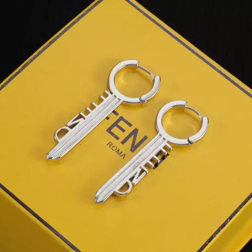 Fendi Earrings For Women #1345643 $23.00 USD, Wholesale Replica Fendi Earrings