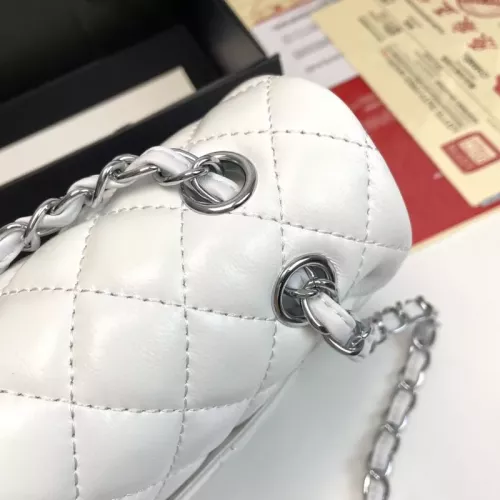 Replica Chanel AAA Quality Messenger Bags In Silver For Women #1345929 $80.00 USD for Wholesale