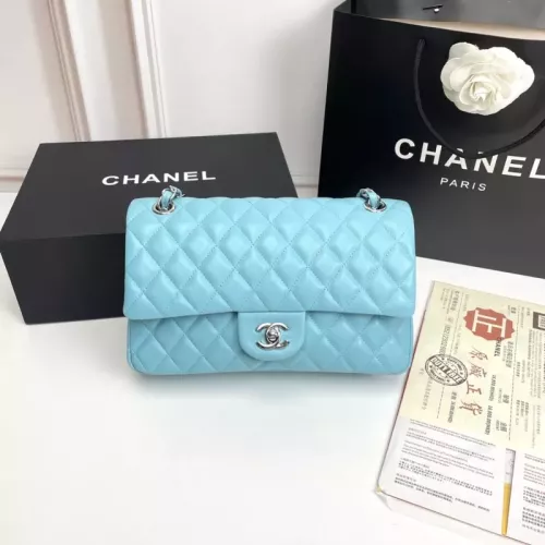 Chanel AAA Quality Messenger Bags In Silver For Women #1345938