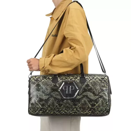 Replica Philipp Plein PP Travel Bags #1346355 $125.00 USD for Wholesale