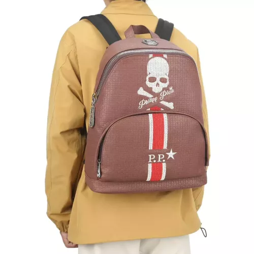 Replica Philipp Plein PP AAA Backpacks #1346372 $118.00 USD for Wholesale