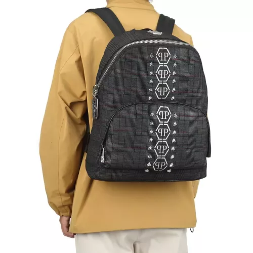 Replica Philipp Plein PP AAA Backpacks #1346376 $118.00 USD for Wholesale