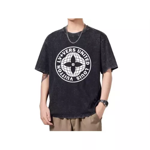 Louis Vuitton LV T-Shirts Short Sleeved For Men #1347059 $45.00 USD, Wholesale Replica Louis Vuitton LV T-Shirts