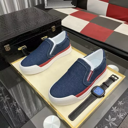 Replica Dsquared Casual Shoes For Men #1347540 $85.00 USD for Wholesale