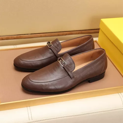 Fendi Leather Shoes For Men #1347856 $88.00 USD, Wholesale Replica Fendi Leather Shoes