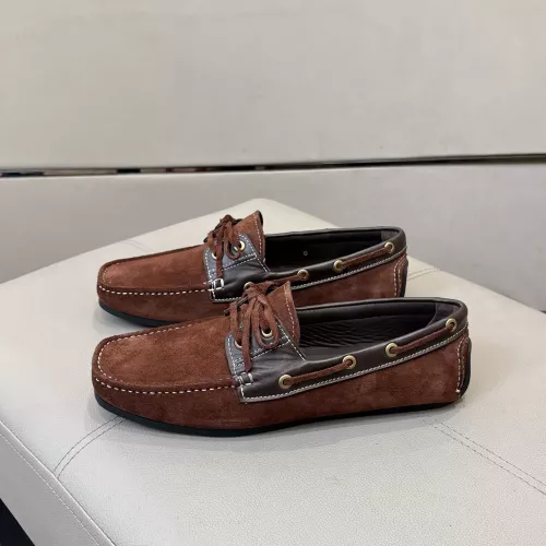 Replica TOD'S Oxfords Shoes For Men #1347916 $85.00 USD for Wholesale