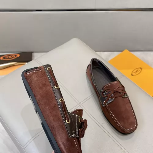 Replica TOD'S Oxfords Shoes For Men #1347916 $85.00 USD for Wholesale