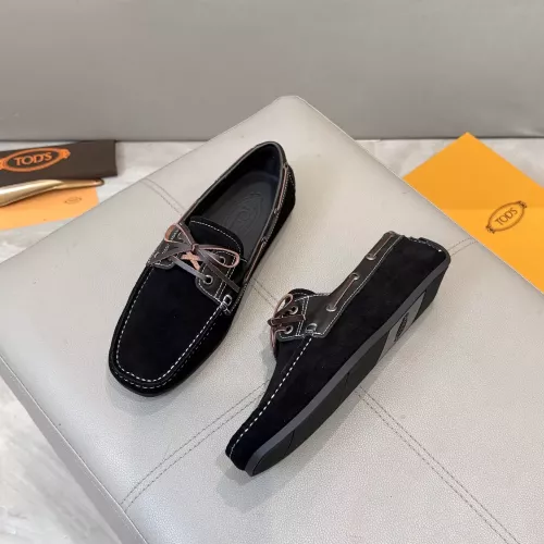 Replica TOD'S Oxfords Shoes For Men #1347917 $85.00 USD for Wholesale