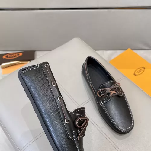 Replica TOD'S Oxfords Shoes For Men #1347920 $85.00 USD for Wholesale
