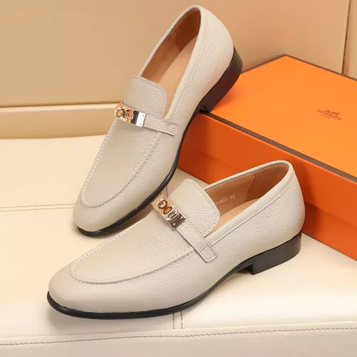 Hermes Leather Shoes For Men #1348018 $85.00 USD, Wholesale Replica Hermes Leather Shoes