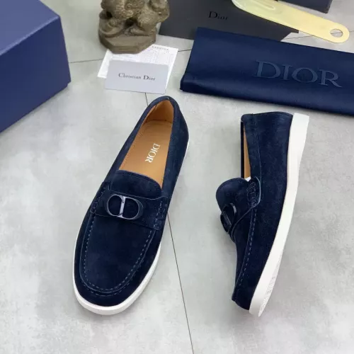 Christian Dior Leather Shoes For Men #1348360 $102.00 USD, Wholesale Replica Christian Dior Leather Shoes