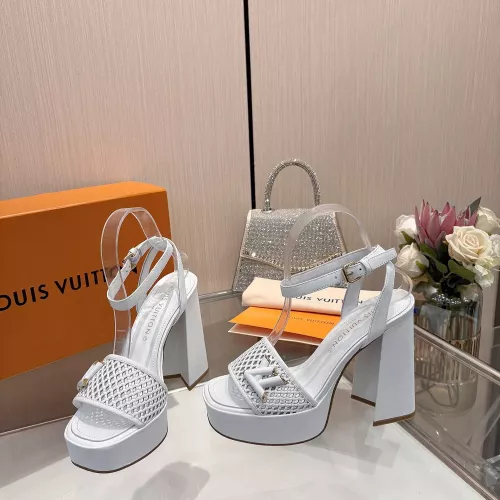 Louis Vuitton Sandal For Women #1348582 $125.00 USD, Wholesale Replica Louis Vuitton Sandal