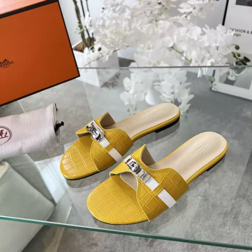 Hermes Slippers For Women #1348608 $82.00 USD, Wholesale Replica Hermes Slippers