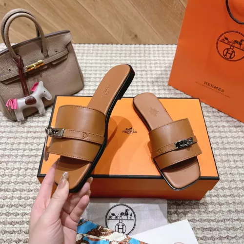 Hermes Slippers For Men #1348626 $105.00 USD, Wholesale Replica Hermes Slippers
