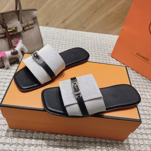 Hermes Slippers For Men #1348628 $105.00 USD, Wholesale Replica Hermes Slippers