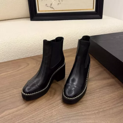 Replica Chanel Boots For Women #1348676 $135.00 USD for Wholesale