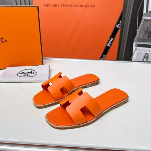 Hermes Slippers For Women #1348693 $80.00 USD, Wholesale Replica Hermes Slippers