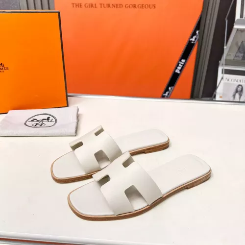 Hermes Slippers For Women #1348698 $80.00 USD, Wholesale Replica Hermes Slippers
