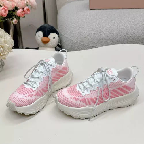 MIU MIU Casual Shoes For Women #1348712 $100.00 USD, Wholesale Replica MIU MIU Casual Shoes