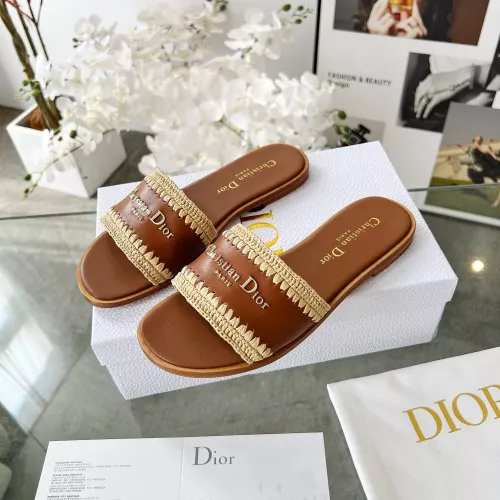 Christian Dior Slippers For Women #1348717 $88.00 USD, Wholesale Replica Christian Dior Slippers