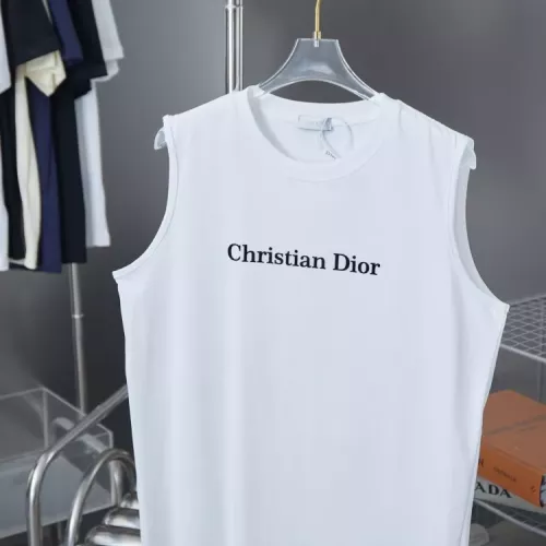 Christian Dior T-Shirts Sleeveless For Unisex #1348767 $32.00 USD, Wholesale Replica Christian Dior T-Shirts