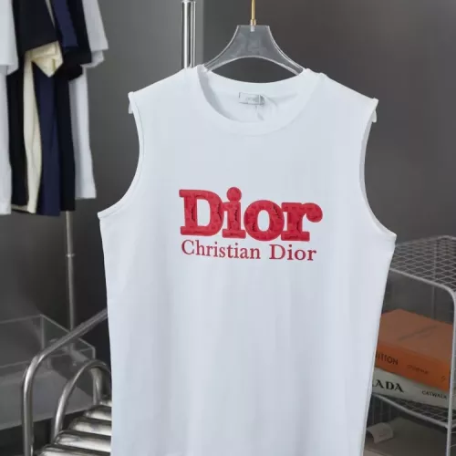 Christian Dior T-Shirts Sleeveless For Unisex #1348768 $36.00 USD, Wholesale Replica Christian Dior T-Shirts