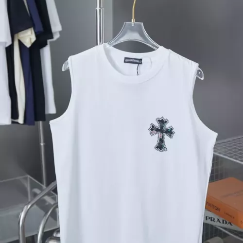 Chrome Hearts T-Shirts Sleeveless For Unisex #1348771 $36.00 USD, Wholesale Replica Chrome Hearts T-Shirts