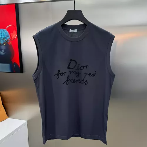 Christian Dior T-Shirts Sleeveless For Unisex #1349106 $68.00 USD, Wholesale Replica Christian Dior T-Shirts