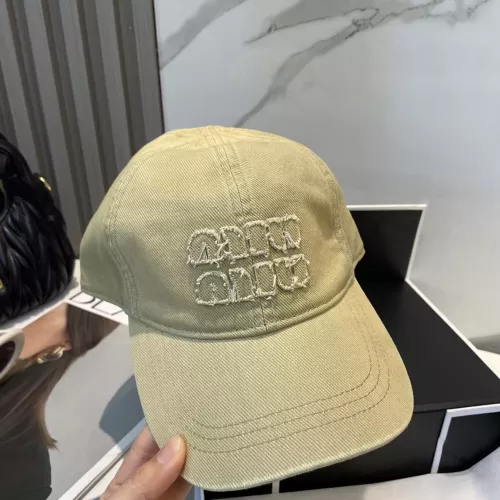 MIU MIU Caps #1349658 $27.00 USD, Wholesale Replica MIU MIU Caps