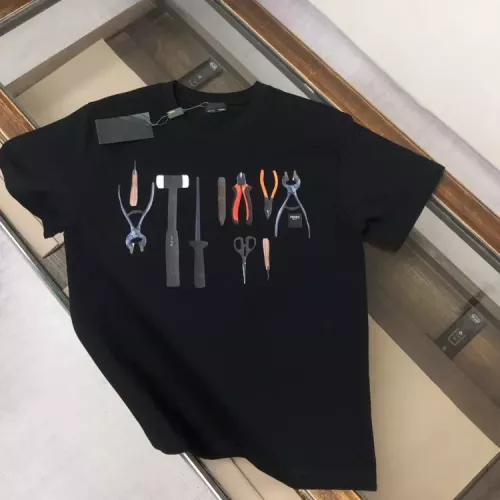 Fendi T-Shirts Short Sleeved For Men #1349991 $42.00 USD, Wholesale Replica Fendi T-Shirts