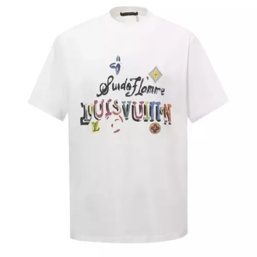 Louis Vuitton LV T-Shirts Short Sleeved For Unisex #1350142 $42.00 USD, Wholesale Replica Louis Vuitton LV T-Shirts