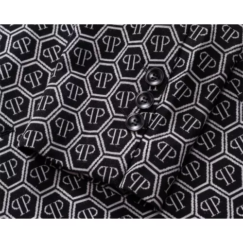 Replica Philipp Plein PP Jackets Long Sleeved For Men #1350429 $68.00 USD for Wholesale
