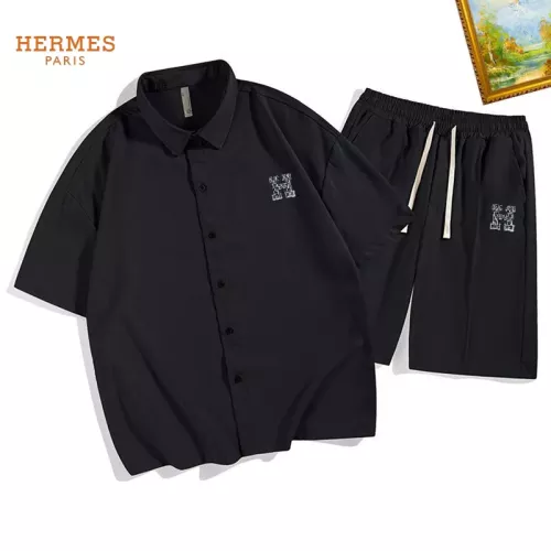 Hermes Tracksuits Short Sleeved For Men #1350559