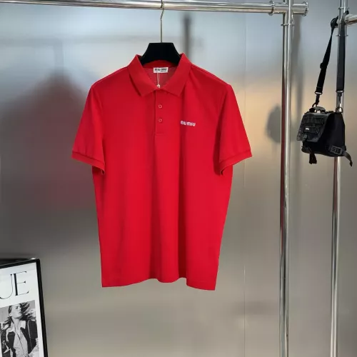MIU MIU T-Shirts Short Sleeved For Unisex #1350616 $98.00 USD, Wholesale Replica MIU MIU T-Shirts