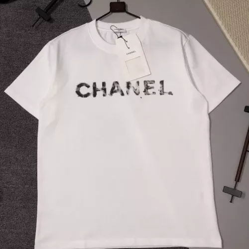 Chanel T-Shirts Short Sleeved For Unisex #1350751 $42.00 USD, Wholesale Replica Chanel T-Shirts