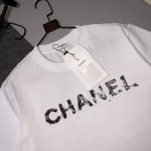Replica Chanel T-Shirts Short Sleeved For Unisex #1350751 $42.00 USD for Wholesale