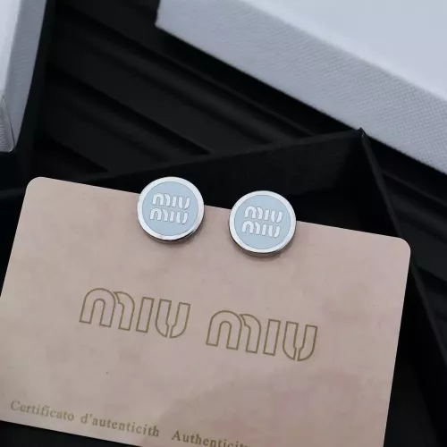 MIU MIU Earrings For Women #1350881 $27.00 USD, Wholesale Replica MIU MIU Earrings