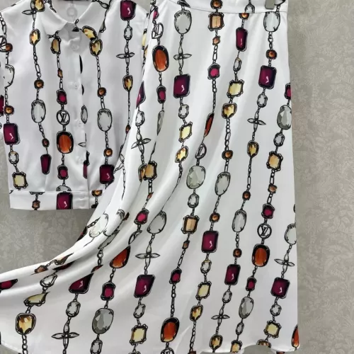 Replica Louis Vuitton LV Tracksuits Short Sleeved For Women #1350904 $155.00 USD for Wholesale