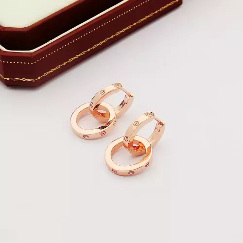 Cartier Earrings For Women #1351028 $27.00 USD, Wholesale Replica Cartier Earrings
