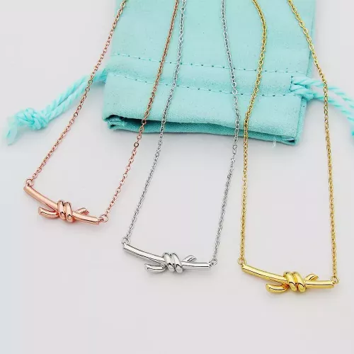 Replica Tiffany Necklaces #1351135 $25.00 USD for Wholesale