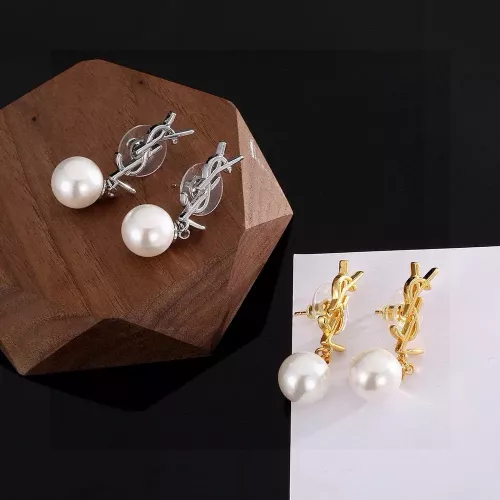 Replica Yves Saint Laurent YSL Earrings For Women #1351537 $25.00 USD for Wholesale