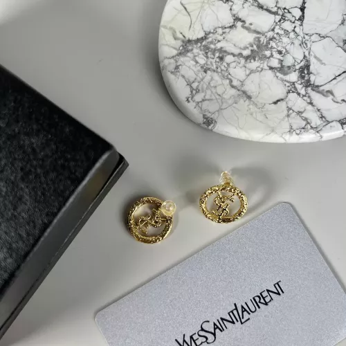 Replica Yves Saint Laurent YSL Earrings For Women #1352123 $29.00 USD for Wholesale