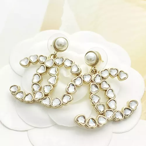 Replica Chanel Earrings For Women #1352349 $38.00 USD for Wholesale