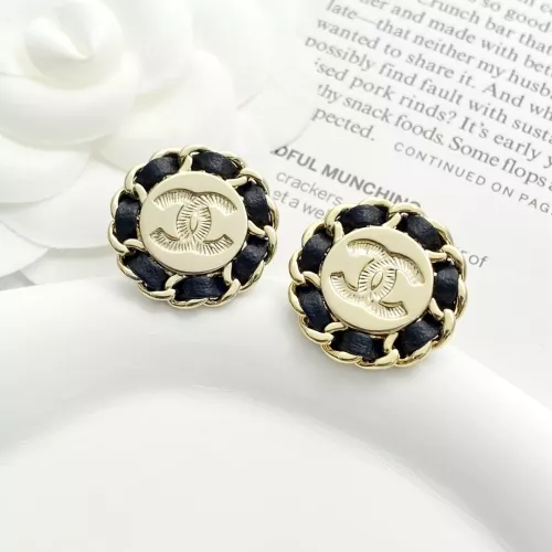 Replica Chanel Earrings For Women #1352369 $27.00 USD for Wholesale