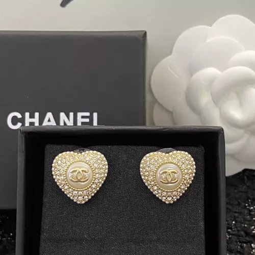 Replica Chanel Earrings For Women #1352402 $32.00 USD for Wholesale