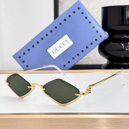 Gucci AAA Quality Sunglasses #1352428 $48.00 USD, Wholesale Replica Gucci AAA Quality Sunglasses